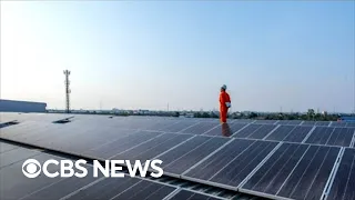 Biden administration lifts tariffs on solar panels imported from Asia
