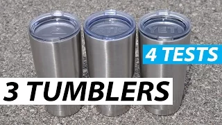 Yeti vs Ozark vs RTIC - Tumbler Comparison