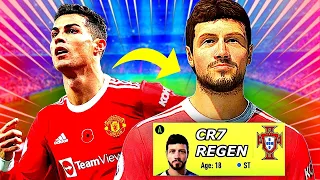 I *FORCED* Cristiano Ronaldo to RETIRE... & PLAYED the CAREER of his REGEN!🔥🇵🇹