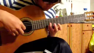 Innocent (Carrying you) - Laputa : Castle in the sky. classical guitar solo