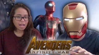 AVENGERS INFINITY WAR OFFICIAL TRAILER REACTION