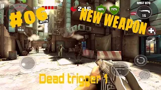 (LAKAS NG SHOTGUN 1HIT) | Dead trigger 1:|Gameplay Walkthrough #06