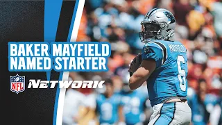 Baker Mayfield named Panthers starter at quarterback for Week 1