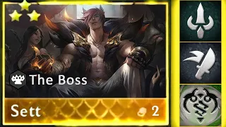 " The Boss Can Be EVERYTHING " | Full Traits Sett ⭐⭐⭐ 3 Star with The Boss Augment | TFT SET 9