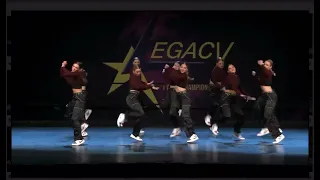 Dance Arts Centre “Rock the Boat” hip hop dance. Advanced teen line.