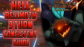 Consistent 3 Turn Hell Bellmoth Guide | Seven Deadly Sins Grand Cross