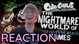 Aidetund Reacts: Caddicarus -DreamWorks Games