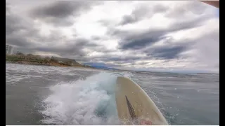 surfing messy waves with friends/POV SURF/Gopro