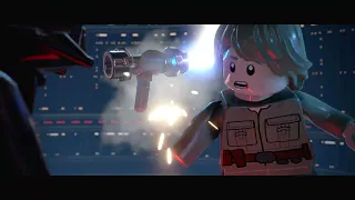 Darth Vader vs Luke Skywalker fight LEGO Star Wars The Skywalker Saga Hand Loss Cutscene