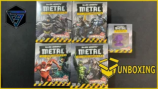 Unboxing Dark Knights Metal Zombicide 2nd Ed Releases