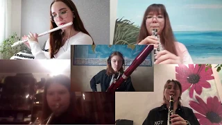 Dance of the Little Swans from "Swan Lake" Tchaykosky by woodwind quintet cover