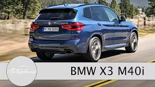 2018 BMW X3 M40i (G01) Ersteindruck / Rennstrecke, Sound, Revs - Autophorie