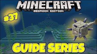 HOW TO FIND/RAID A OCEAN MONUMENT! Minecraft Bedrock Guide Series Ep.37 [Lets Play 1.16]