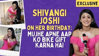 Shivangi Joshi celebrates birthday with ETimes TV, says wants to buy a bike as a gift for herself