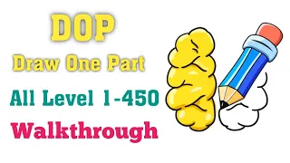 DOP : Draw One Part All Level 1-450 Walkthrough Solution | DOP All Level Gamplay | Say Games