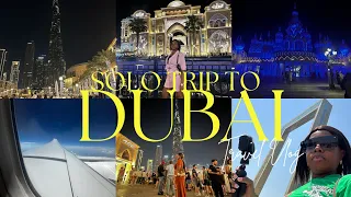 FIRST SOLO TRIP TO DUBAI 2024 | TRAVEL VLOG | ROSIE FABZ