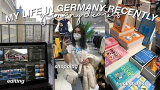 my life in germany recently | bookstores, shopping, and cafes