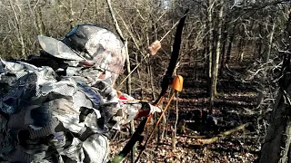 Spring Turkey with a Recurve! Traditional Bowhunting set-up and Practice....