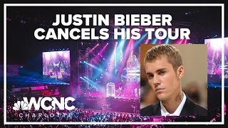 Justin Bieber cancels his world tour