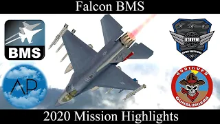 Falcon BMS 4.34 - 669VFS - 2020 Mission Highlights