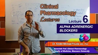 Autonomic Pharmacology (Ar) - Lec 06 - Alpha adrenergic blockers
