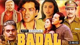 Badal | Bollywood Hindi Action Full Movie | Bobby Deol and Rani Mukerji | NH Sudioz