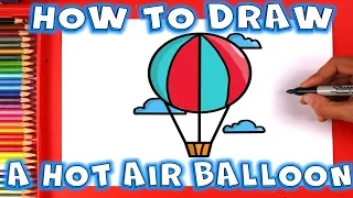 How to Draw a Hot Air Balloon