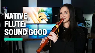 How To Sound Good On The Native Flute | Breathing & Producing A Clean Sound | Learn The Native Flute