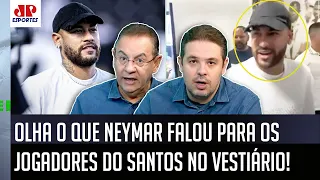 "Cara, a INFORMAÇÃO DE BASTIDOR é que o Neymar FALOU pros jogadores do Santos que..." OLHA ISSO!