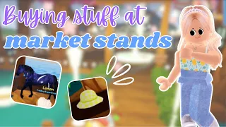 Checking Out *MARKET STANDS* + Buying Stuff! - Ep. 12 | Wild Horse Islands