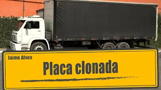 Placa clonada