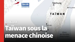 Tensions entre la Chine et Taïwan: tout comprendre grâce aux cartes