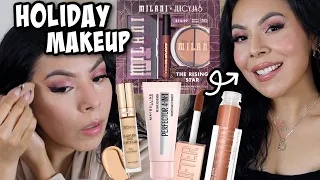 ✨AFFORDABLE HOLIDAY GLAM MAKEUP USING NEW🔥 MAKEUP LAUNCHES FT MILANI X JUICY JAS COLLECTION