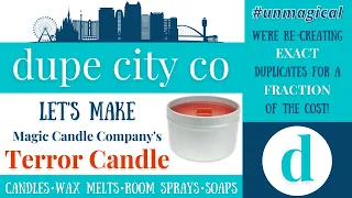 Unmagical! Let's Make Terror Scented Candles from the Magic Candle Company!