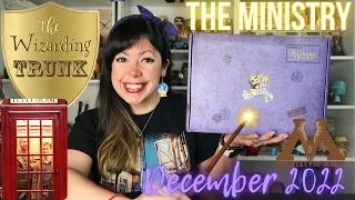 ✨THE WIZARDING TRUNK | The Ministry | December 2022 | A Harry Potter Unboxing✨