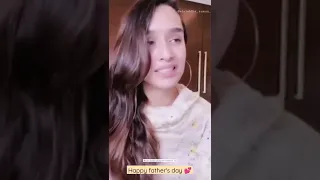 Happy father's day🌎💕|shraddhakapoor father's day Emotional status||Shakti Kapoor & shraddhakapoor|