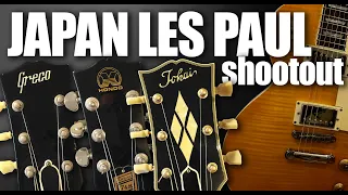 JAPAN LES PAUL SHOOTOUT!  Tokai VS Greco VS Hondo!   SHORT ReVIEWS - SUBSCRIBE TO SUPPORT PLEASE!