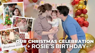 OUR CHRISTMAS CELEBRATION + ROSIE'S BIRTHDAY | Jessy Mendiola