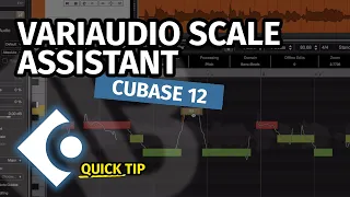 HARMONIES WITH VariAudio SCALE ASSISTANT | Quick Tip Cubase 12