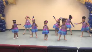 Toddler dance recital