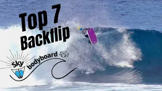 Bodyboard - Top 7 backflip