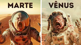 Quanto tempo você poderia permanecer vivo em outros planetas?