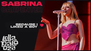 Sabrina Carpenter - because i liked a boy (Lollapalooza Chicago 2023)