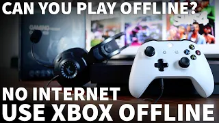 Xbox Offline Play - Does Xbox Work Without Internet Connection - Disconnect Xbox From the Internet