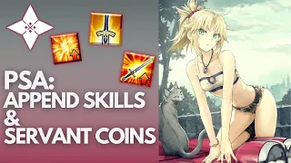 PSA: Append Skills & Servant Coins Systems - What you need to know for now!