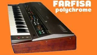 FARFISA POLYCHROME Analog Synthesizer 1979 | HQ DEMO