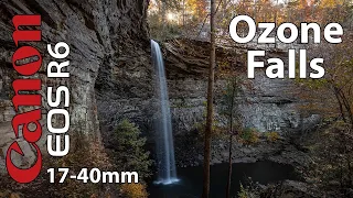 Ozone Falls in Autumn • Canon EOS R6 • EF 17-40 f/4 L USM