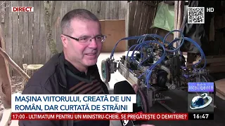 Maşina viitorului, creată de un român