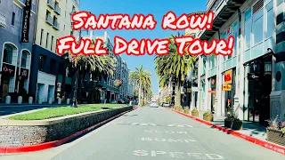 SANTANA ROW PARKING LOT TOUR (Front & Side View Daytime) IN SAN JOSE CALIFORNIA BAY AREA!