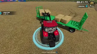 FS 22 BALE STACKING WORLD RECORD (01:10)